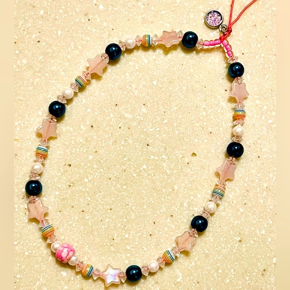 Phone String! Blue & Pink Star ⭐️ Theme! - Picture 1 of 9